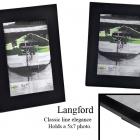 Langford 5x7 Black Frame